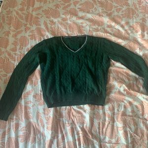 Green brandy sweater